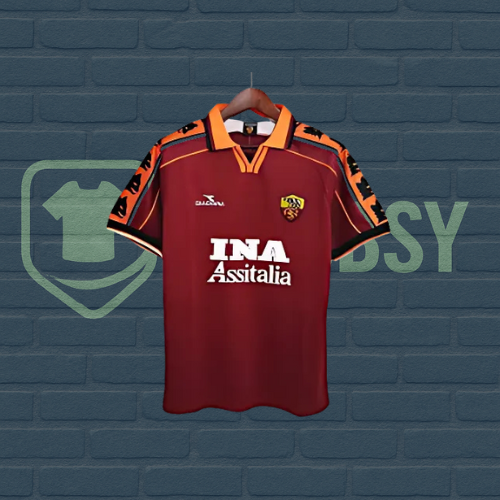 Roma Home Maglia – 1998/99
