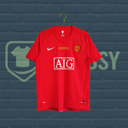 Manchester United Home Maglia – 2007/2008 Finale UCL