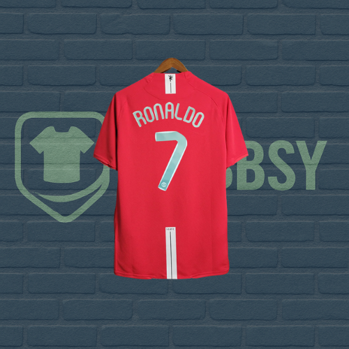 Manchester United Home Maglia – 2007/2008 Finale UCL