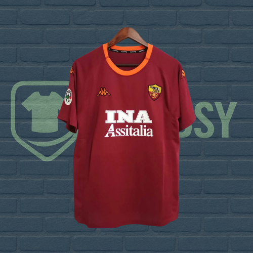 Roma Home Maglia – 2001/02