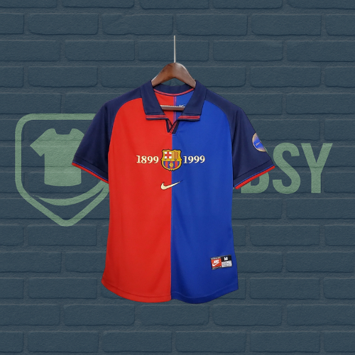 Barcelona Home Maglia – 100th Anniversary (1998/1999)